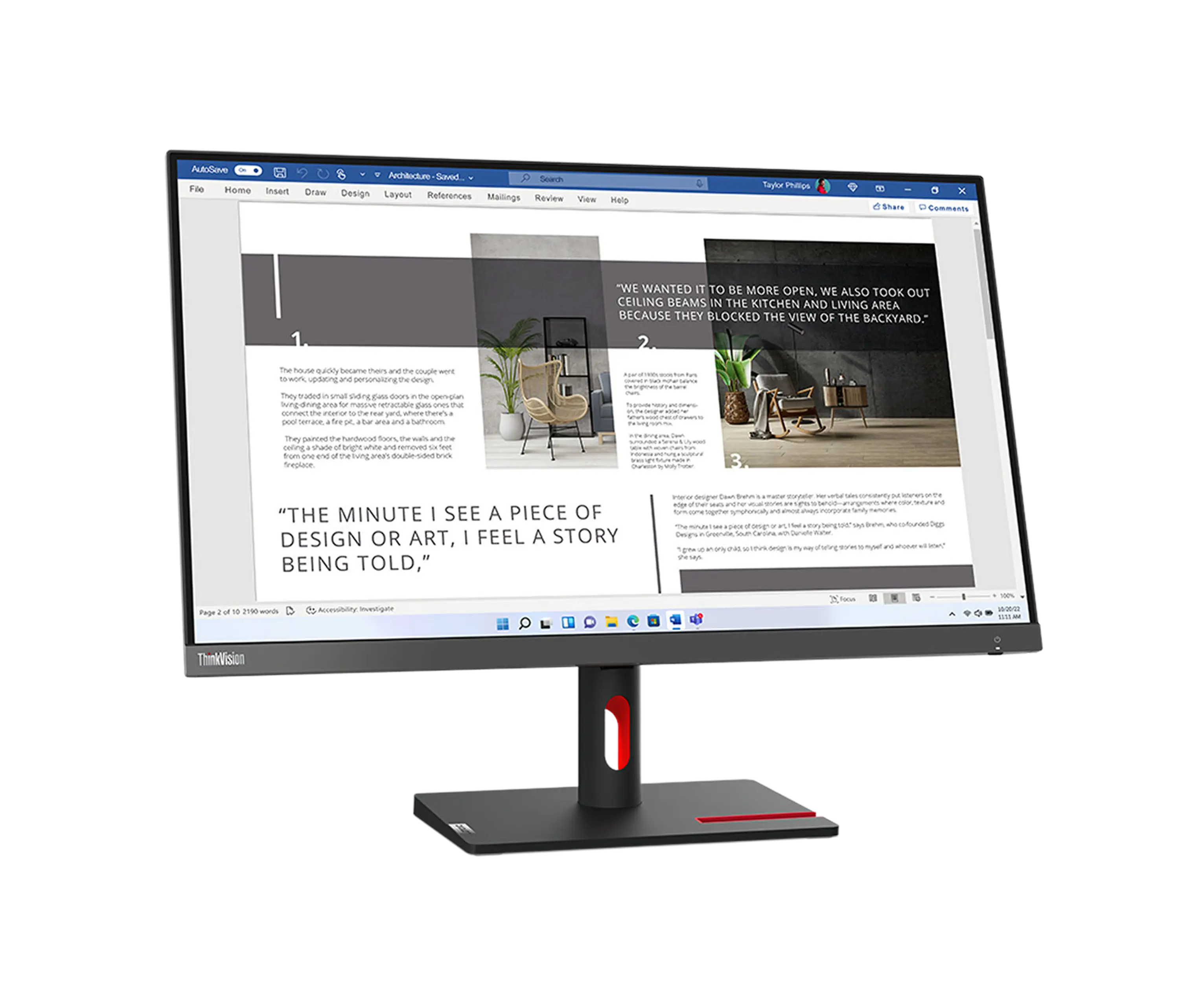 Monitor ThinkVision S